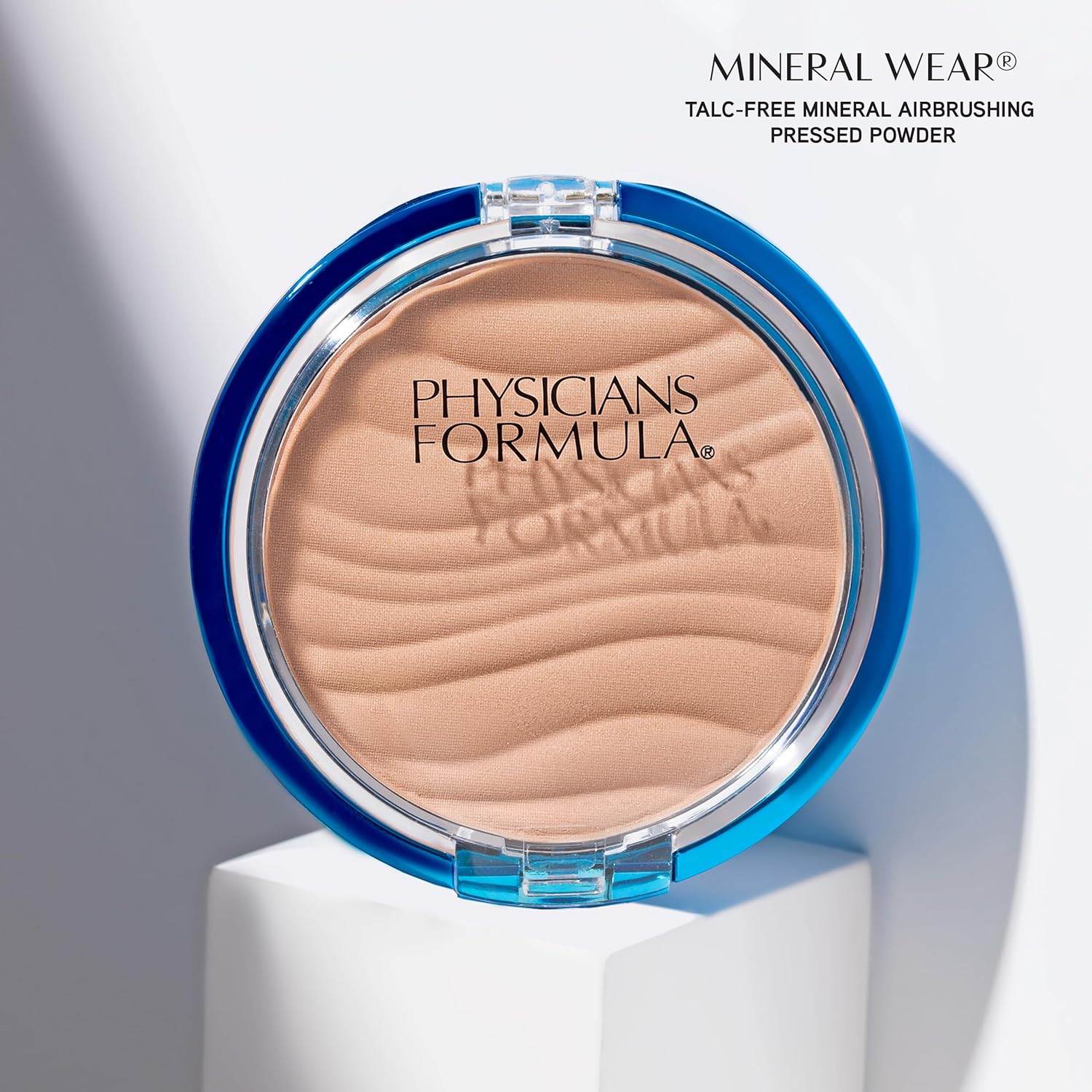 Physicians Formula Mineral Wear Talc-Free Mineral Airbrushing Pressed Powder Creamy Natural | Dermatologist Tested, Clinicially Tested