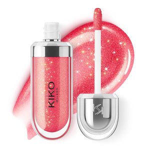 KIKO Milano 3D Hydra Lip Gloss – High Shine, Hydrating, Plumping, Non-Sticky, Moisturizing Lip Makeup