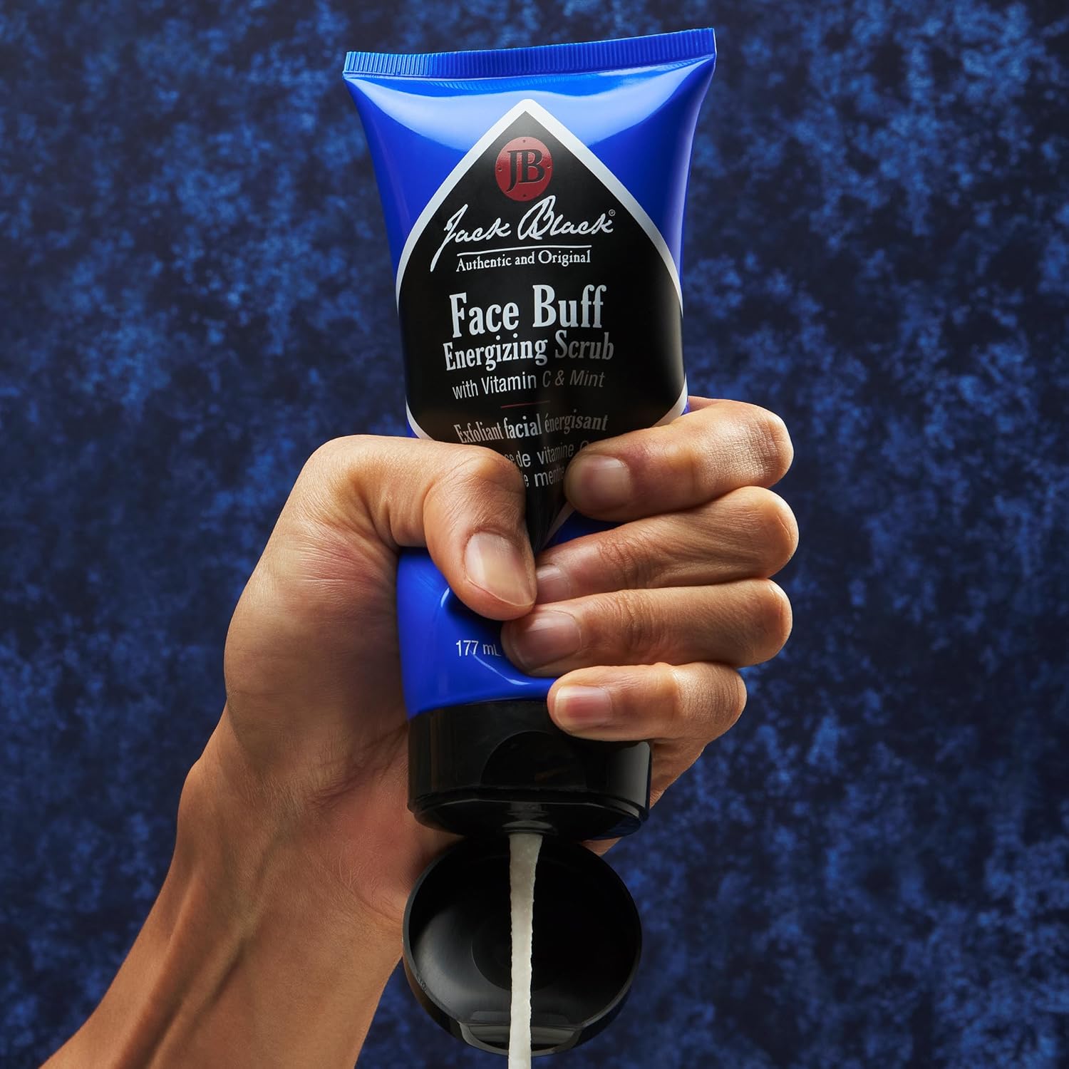 Jack Black Face Buff Energizing Scrub - Mens Face Wash & Pre Shave Scrub, Face Cleanser for Men, Pre Shave for Men, Mens Facial Cleanser, Mens Face Scrub, Exfoliating Face Wash, Jack Black Face Scrub