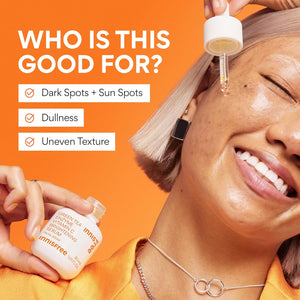 innisfree Green Tea Enzyme Vitamin C Serum for Dark Spot Fading, Korean Face Serum for Glow and Radiance
