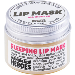 100% Natural Vegan Lip Butter Sleeping Lip Mask, Overnight Lip Moisturizer and Conditioner for Dry Lips. Intensive Lip Balm and Lip Therapy Skin Care with Mango butter (Bakuchiol - Collagen Boosting)