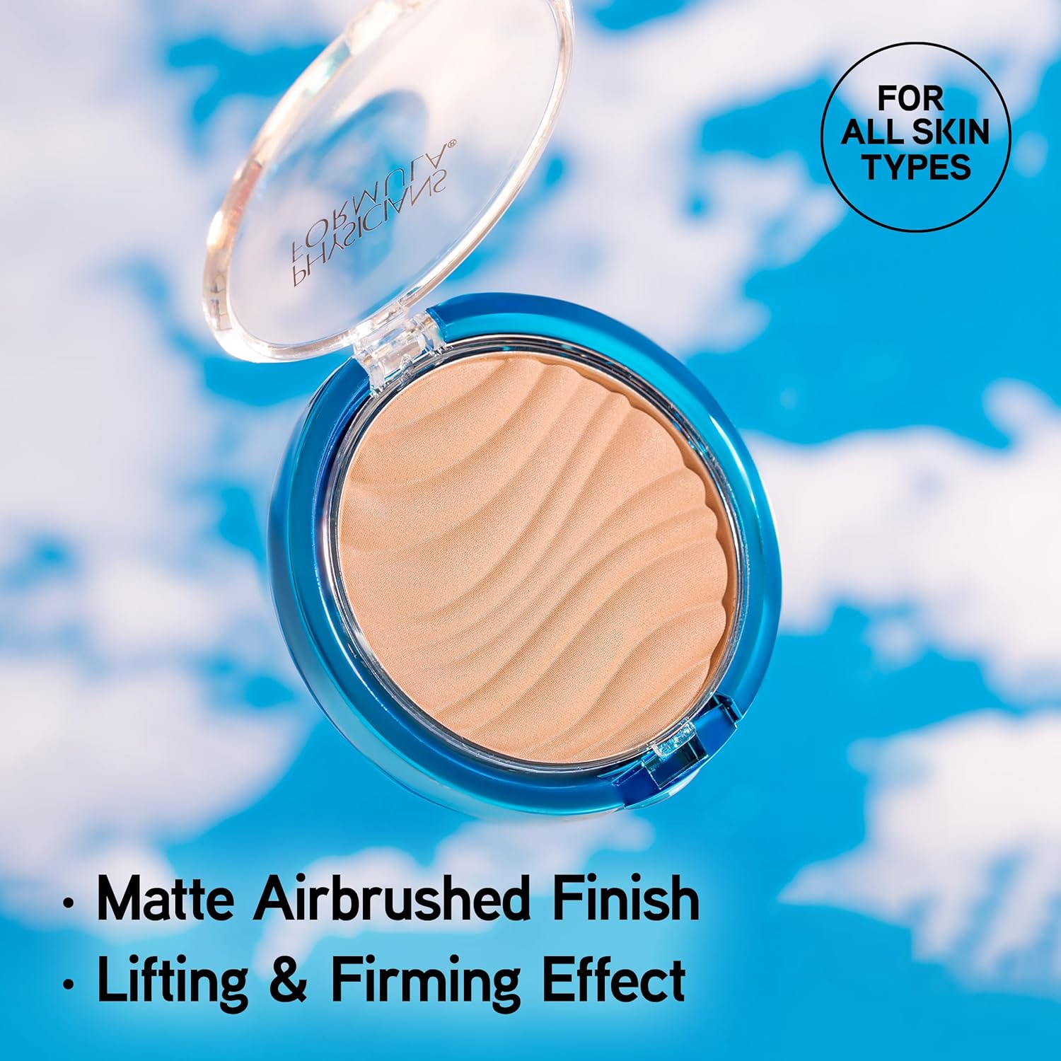 Physicians Formula Mineral Wear Talc-Free Mineral Airbrushing Pressed Powder Creamy Natural | Dermatologist Tested, Clinicially Tested