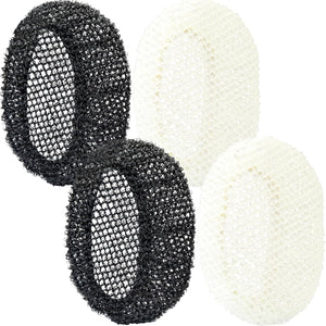 INNERNEED Food-Grade Soft Silicone Body Scrubber Shower Brush Handheld Cleansing Skin Brush, with Exfoliating Net Sponge Case (Black Brush)