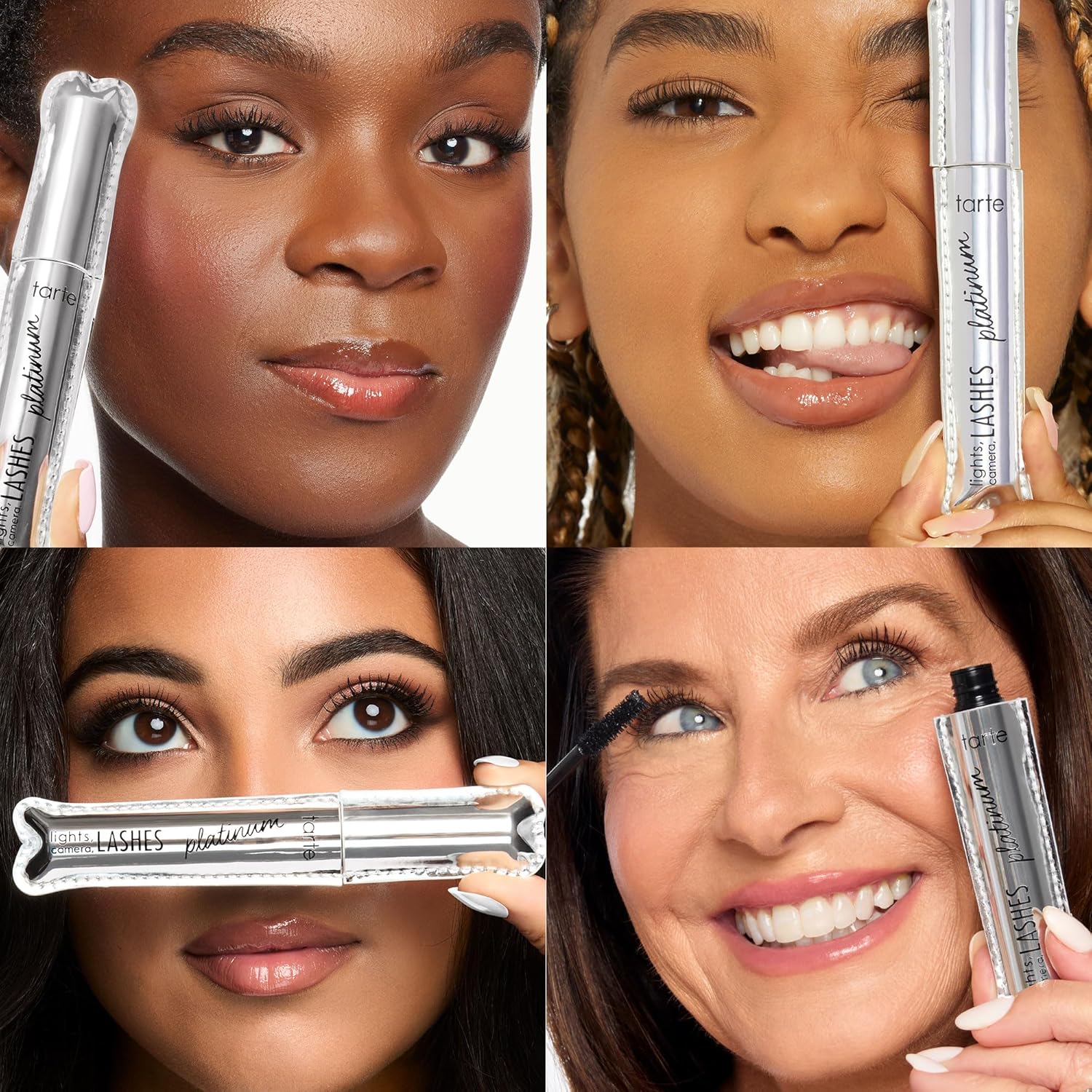 tarte lights, camera, lashes platinum voluminizing mascara
