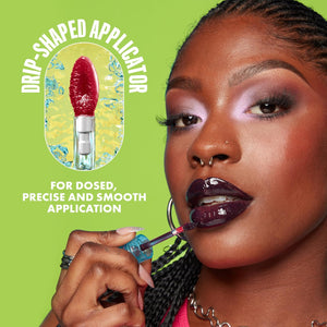 NYX PROFESSIONAL MAKEUP Lip IV Hydrating Glossy Lip Stain with 12HR Hydration - Hydra Honey (Brown)