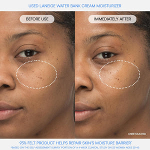 LANEIGE Water Bank Blue Hyaluronic Moisturizer: Barrier-Boosting Hydration, Squalane, Ceramide, Dermatologist-tested