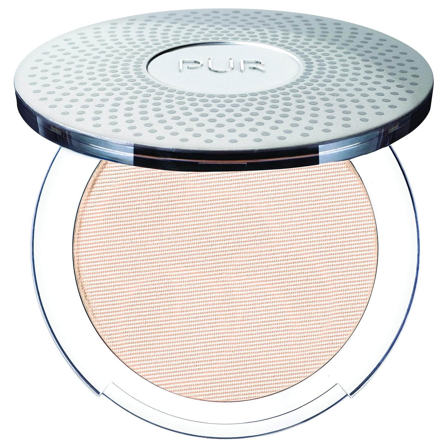 PUR Beauty 4-in-1 Pressed Mineral Makeup Powder Foundation with SPF 15 - Concealer & Finishing Compact Pressed Powder for Face - Buildable Medium to Full Coverage Foundation Powder