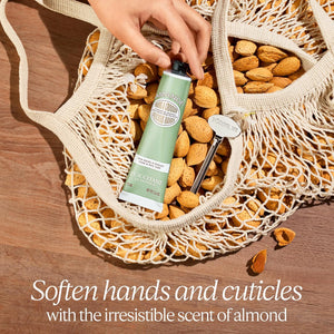 L'Occitane Almond Delicious Hand & Nail Cream: Soften hands & Cuticles with Irresistible Almond Scent, Moisturizing, Infused With Almond Oil, 24-hour hydration