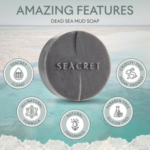 SEACRET Mud Bar Soap
